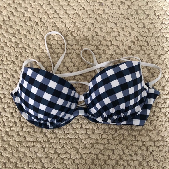 Abercrombie & Fitch Other - Abercrombie & Fitch checkered swim top 34B